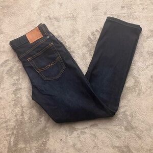 Lucky Brand Classic Straight Dark Wash  Blue Denim Boys Size 18